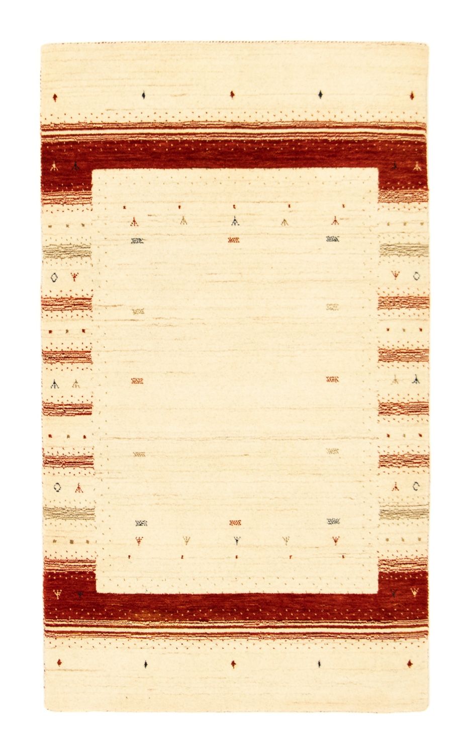 Tappeto Gabbeh - Loribaft Persero - 160 x 91 cm - beige