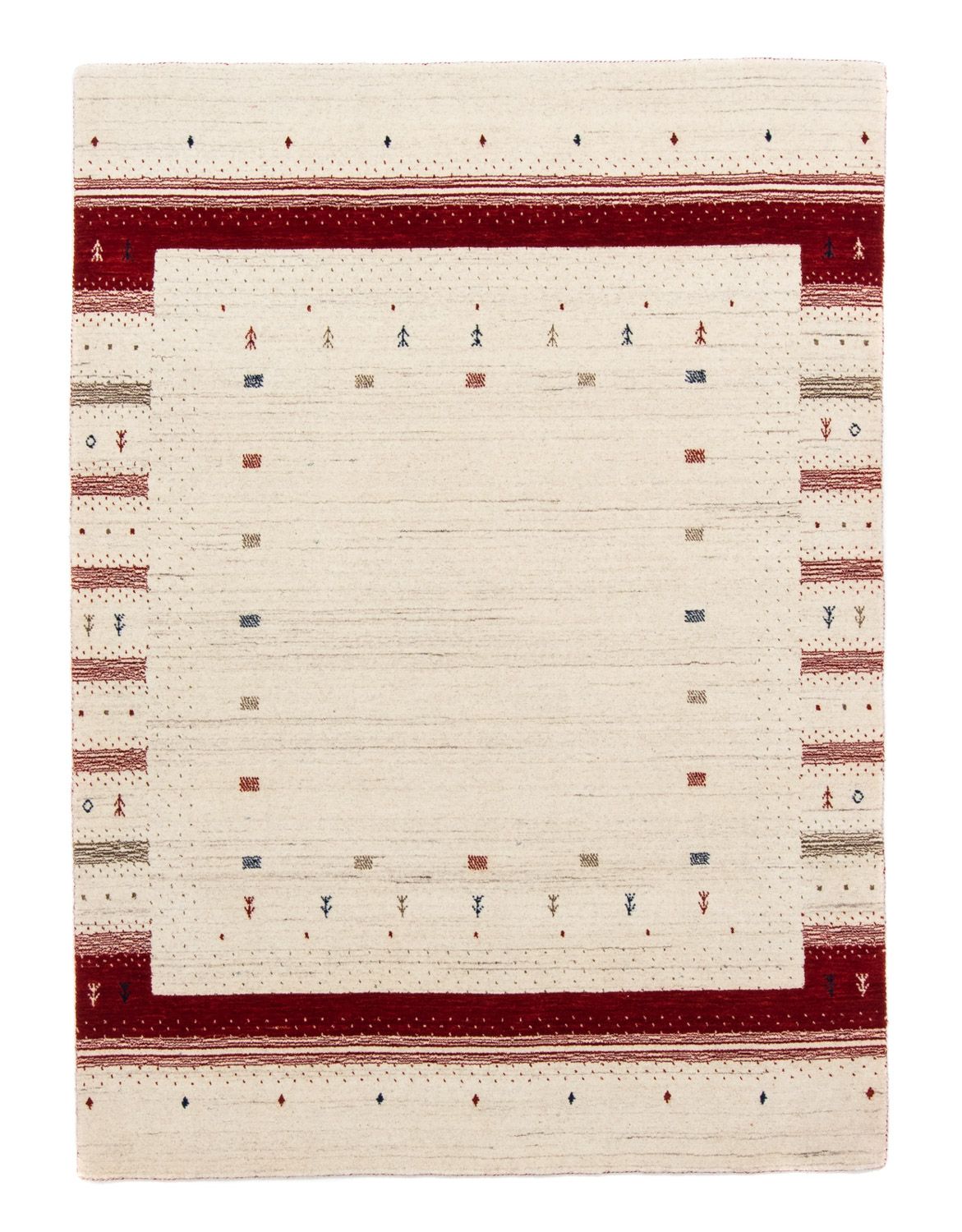 Tappeto Gabbeh - Loribaft Persero - 198 x 143 cm - beige