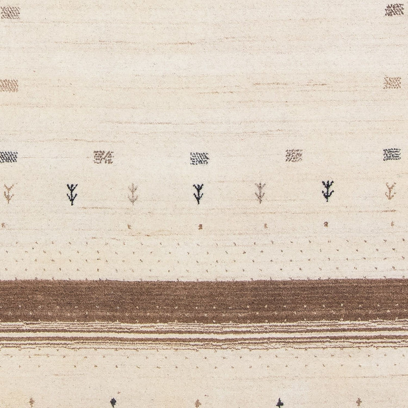 Tappeto Gabbeh - Loribaft Persero - 201 x 144 cm - beige