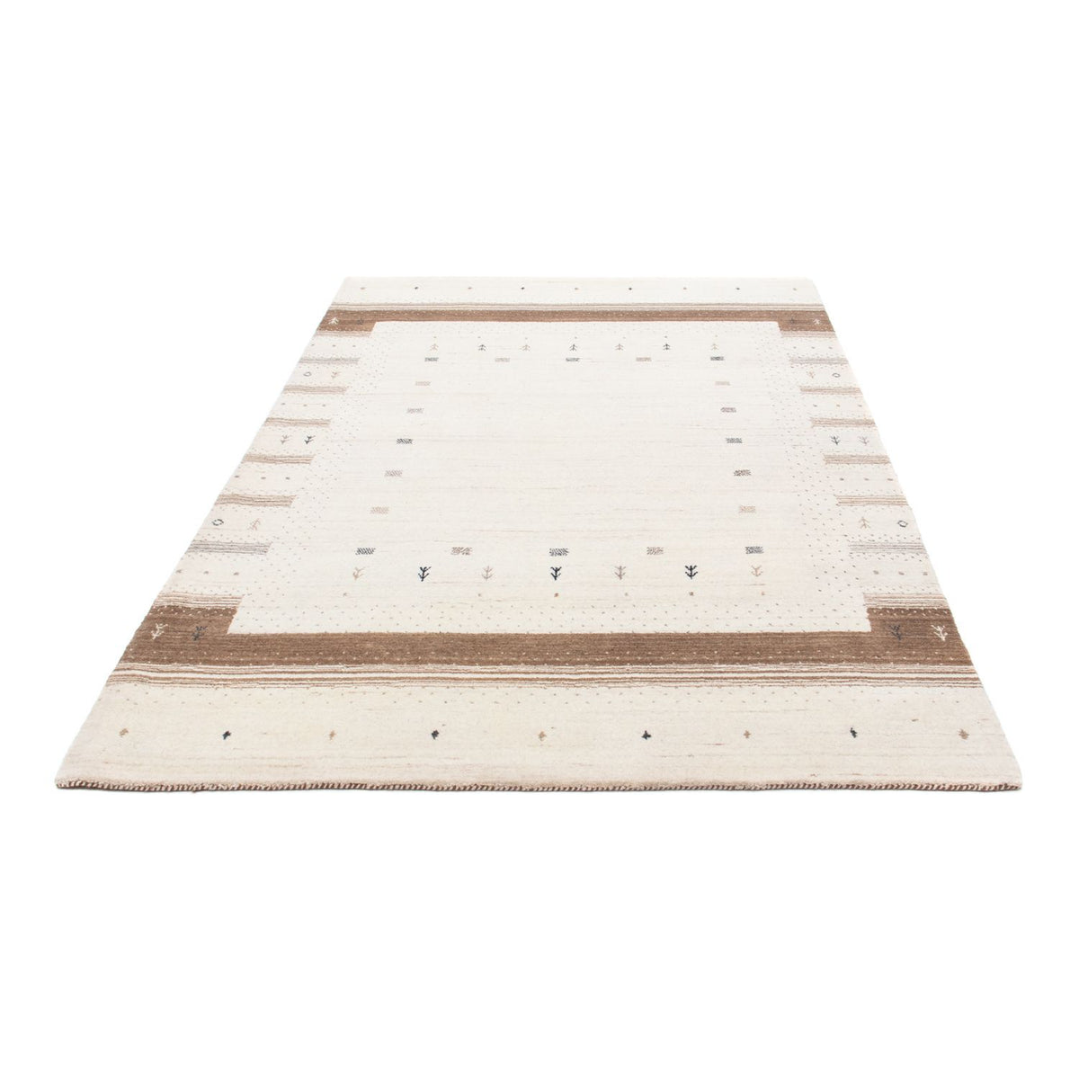Tappeto Gabbeh - Loribaft Persero - 201 x 144 cm - beige