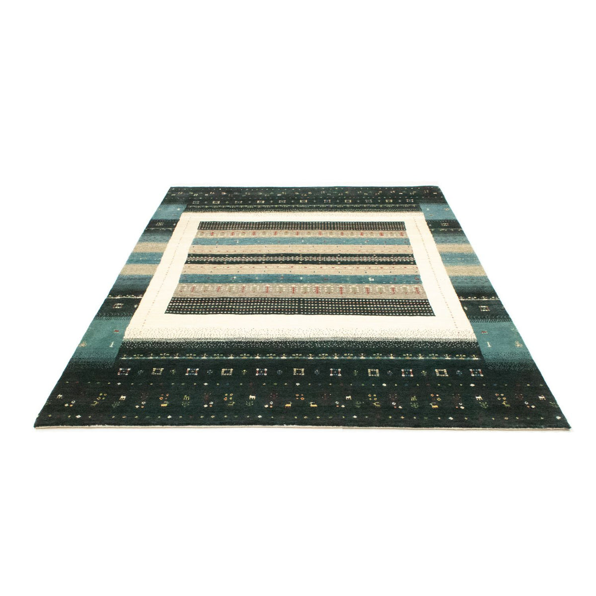 Tappeto Gabbeh - Loribaft Persero - 238 x 170 cm - multicolore