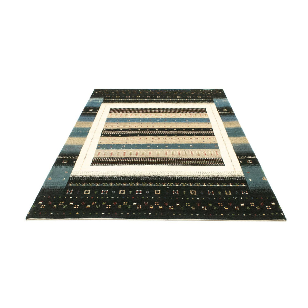 Tappeto Gabbeh - Loribaft Persero - 243 x 169 cm - multicolore