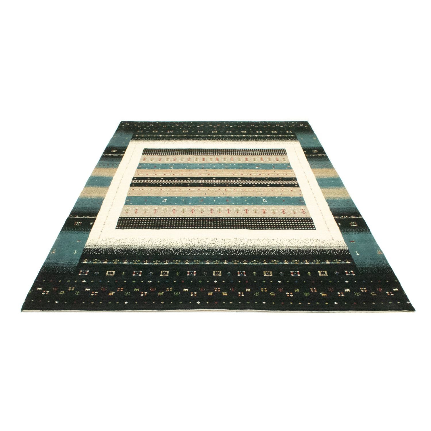 Tappeto Gabbeh - Loribaft Persero - 241 x 170 cm - multicolore