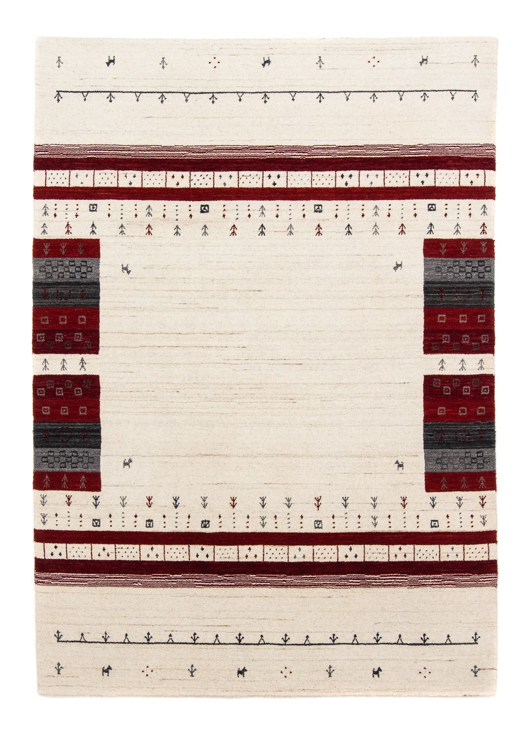Tappeto Gabbeh - Loribaft Persero - 200 x 140 cm - beige