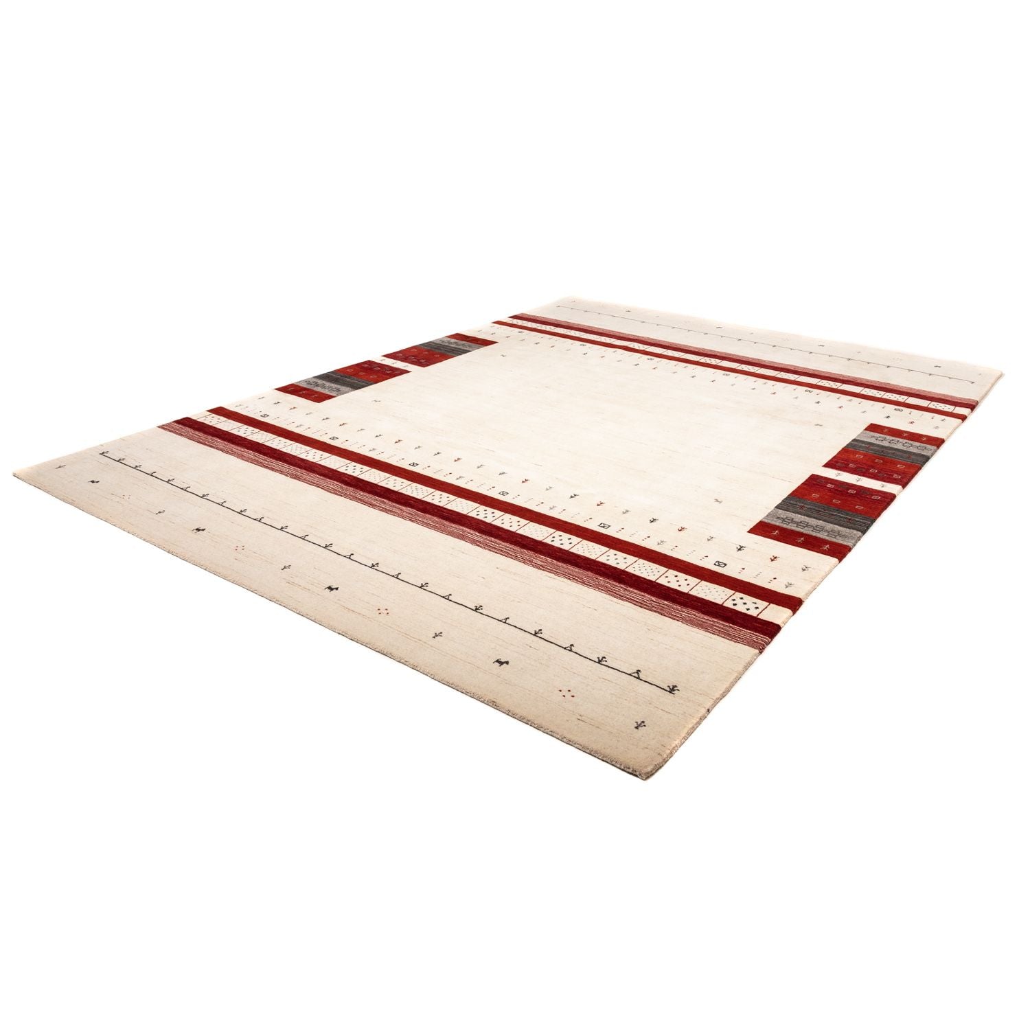 Tappeto Gabbeh - Loribaft Persero - 350 x 248 cm - beige