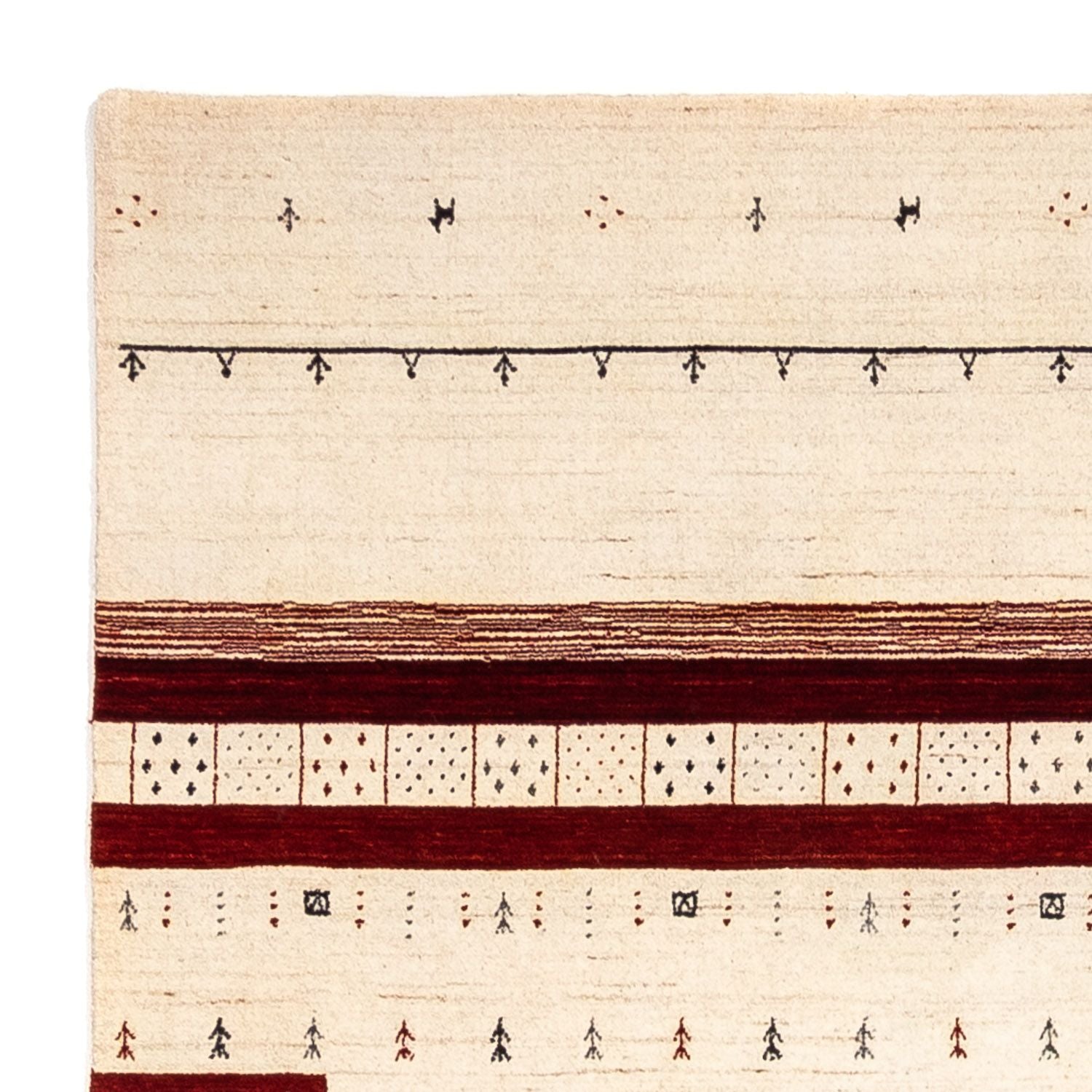 Tappeto Gabbeh - Loribaft Persero - 298 x 200 cm - beige