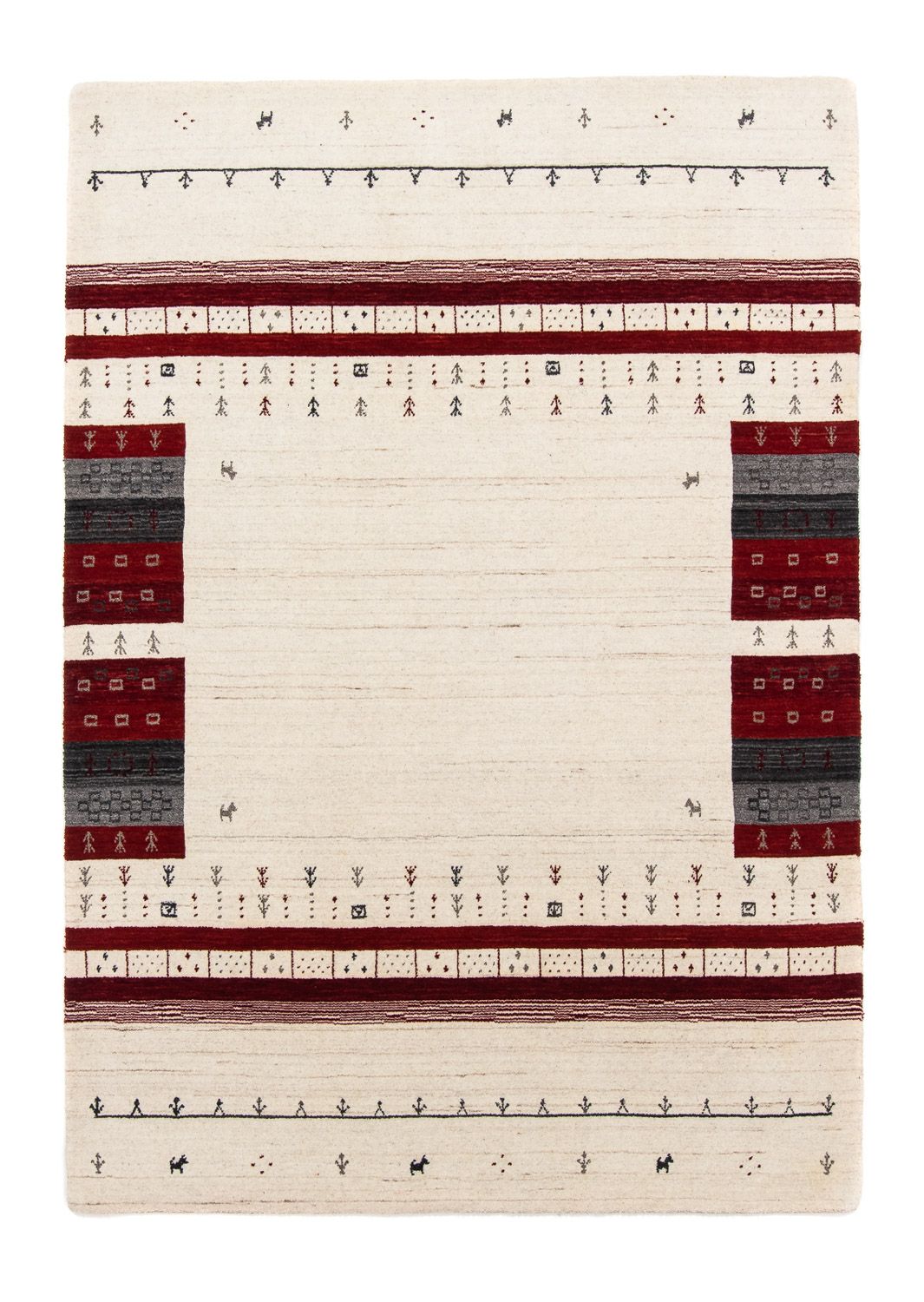 Tappeto Gabbeh - Loribaft Persero - 200 x 143 cm - beige