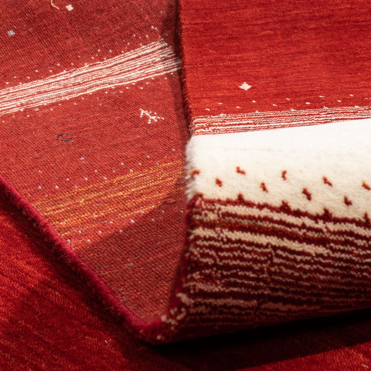 Tappeto Gabbeh - Loribaft Persero - 350 x 247 cm - rosso