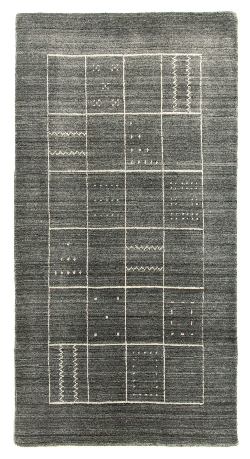 Tappeto vintage - 144 x 74 cm - grigio