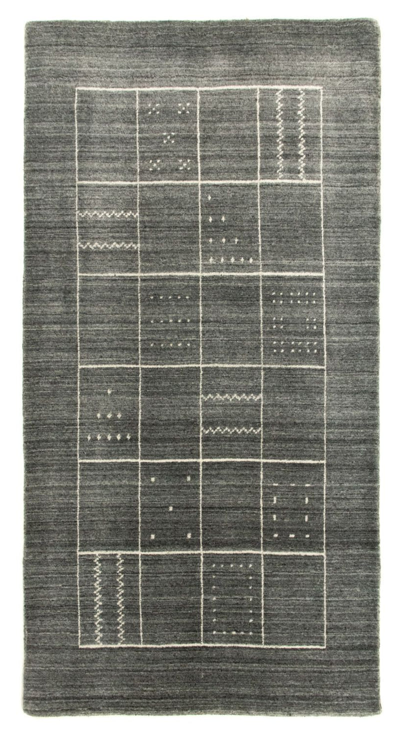 Tappeto vintage - 144 x 74 cm - grigio