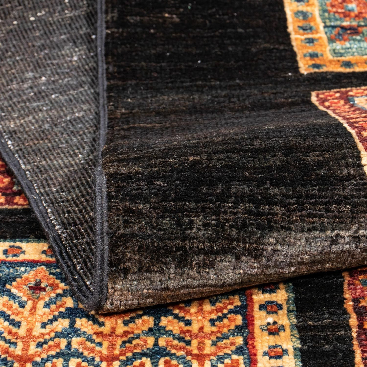 Tappeto corsia Tappeto Ziegler - 248 x 76 cm - blu scuro