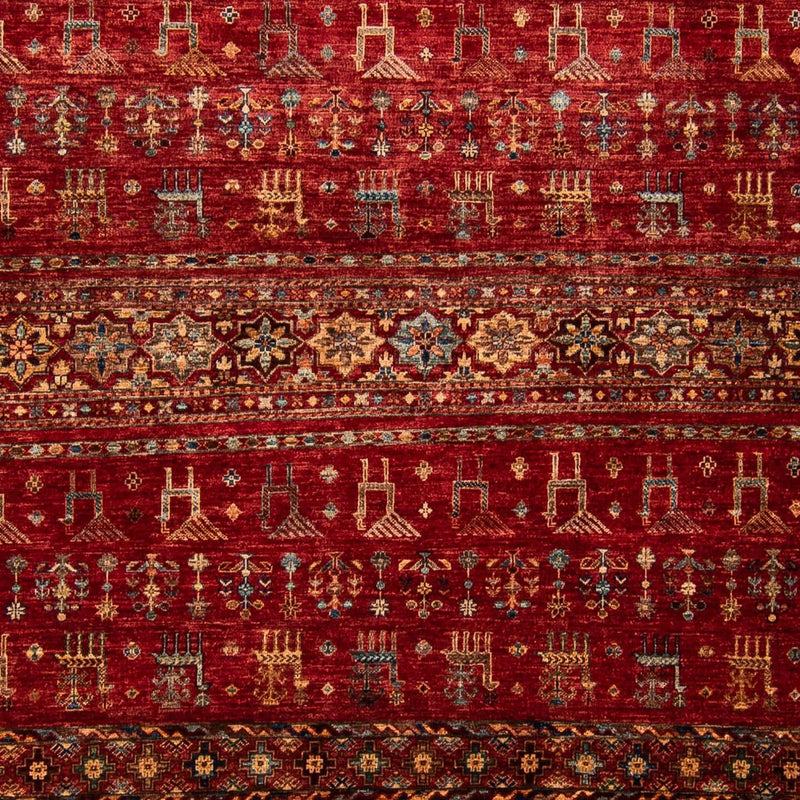 Tappeto Ziegler - 303 x 245 cm - rosso scuro