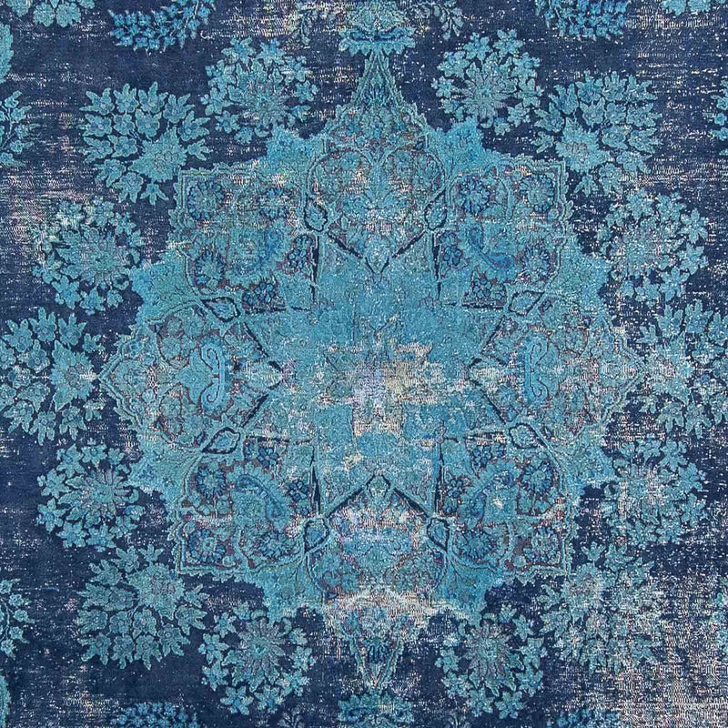 Tappeto vintage - 333 x 258 cm - blu