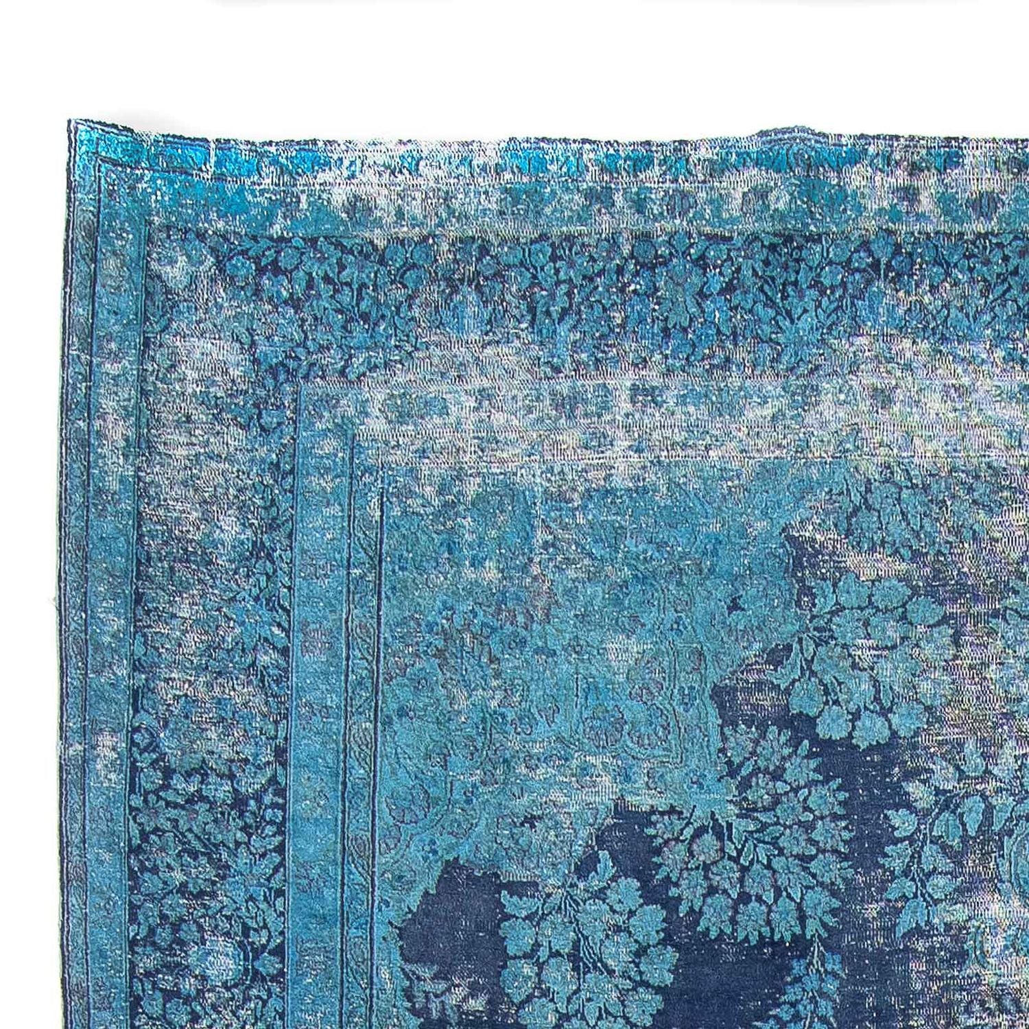 Tappeto vintage - 333 x 258 cm - blu