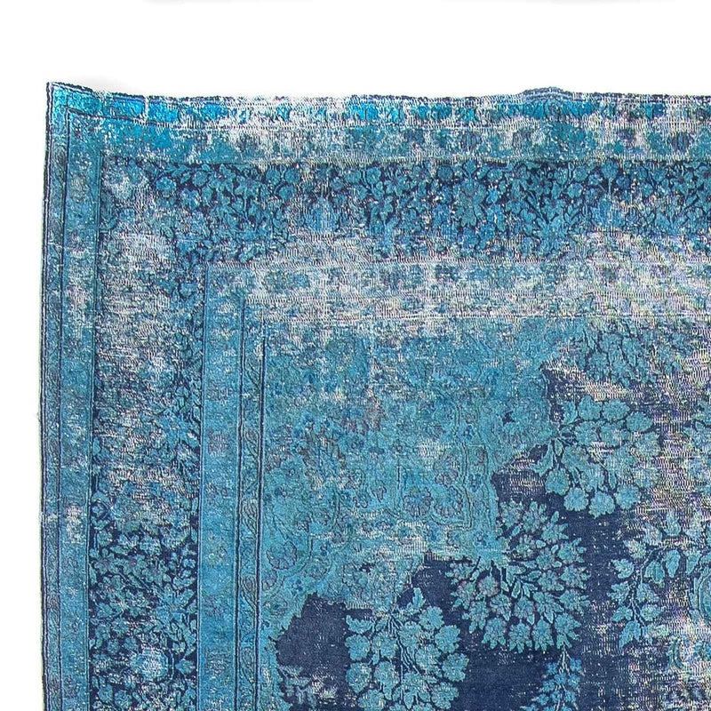 Tappeto vintage - 333 x 258 cm - blu