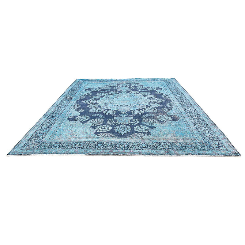 Tappeto vintage - 333 x 258 cm - blu