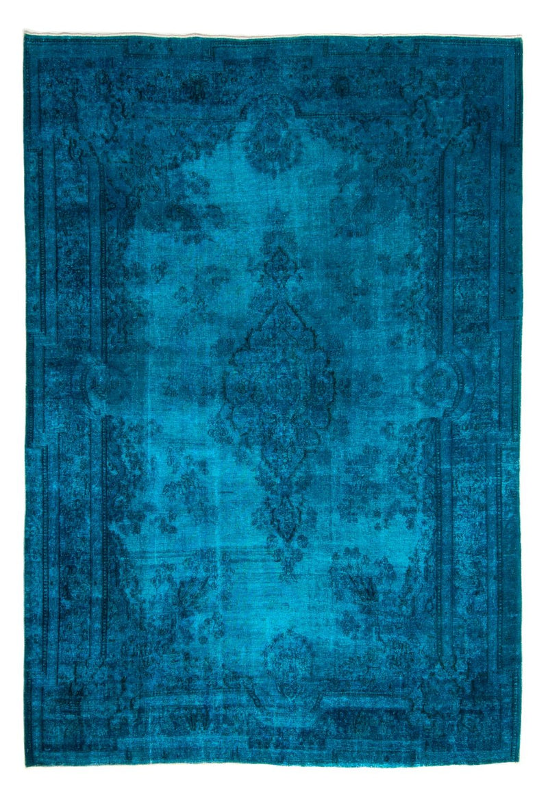 Tappeto vintage - 363 x 251 cm - blu scuro
