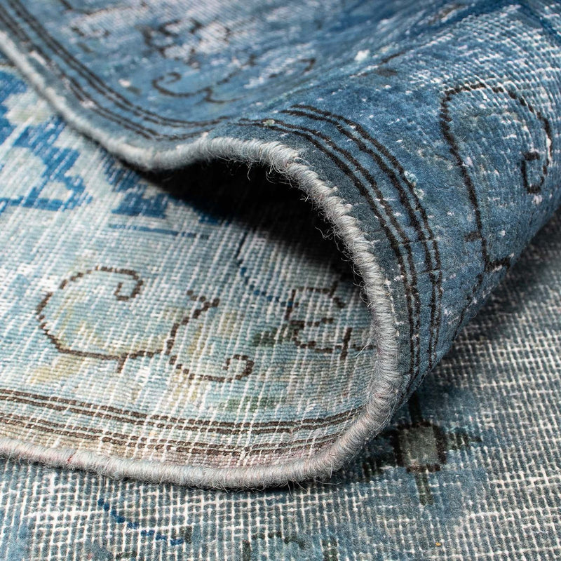 Tappeto vintage - 386 x 290 cm - blu scuro