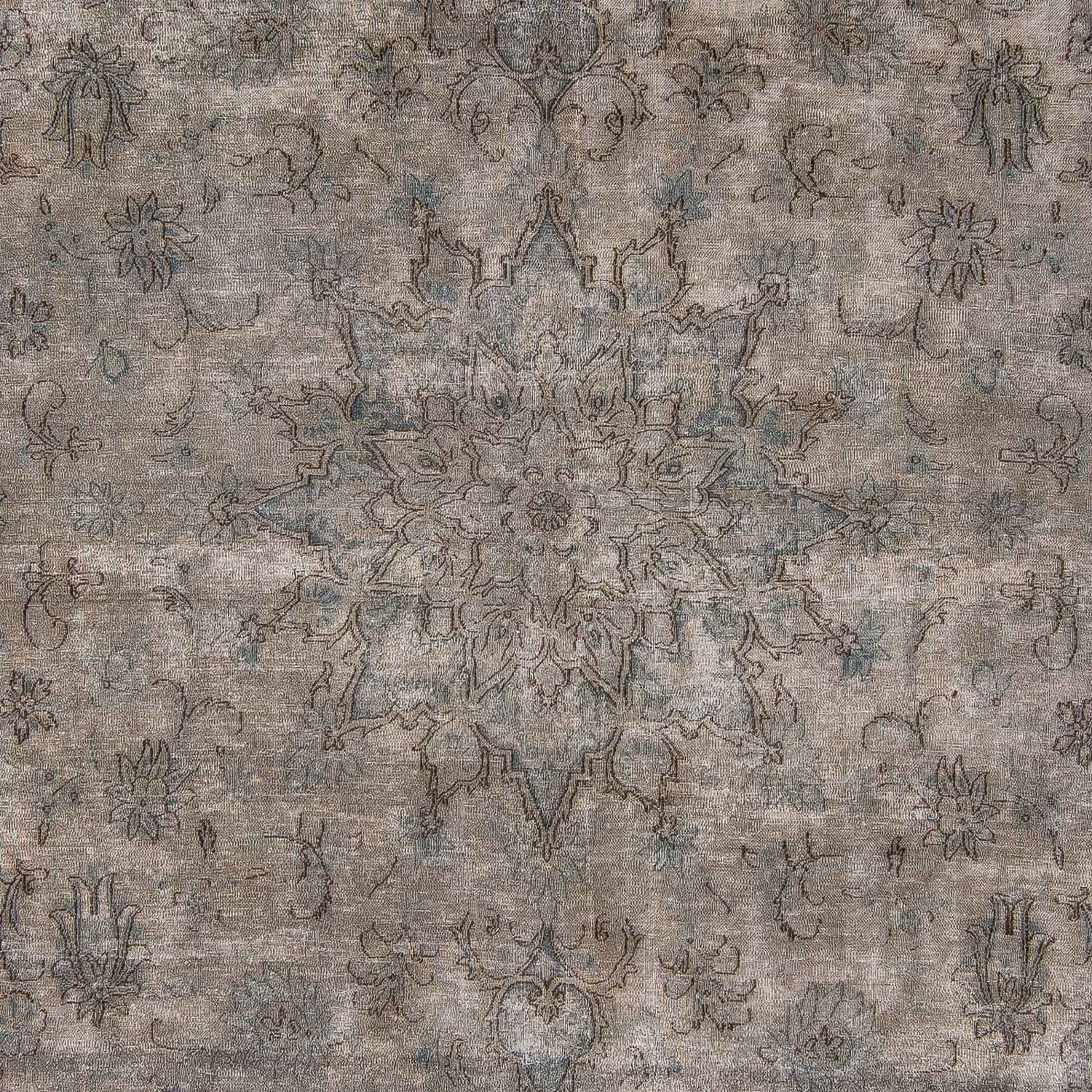 Tappeto vintage - 389 x 290 cm - grigio