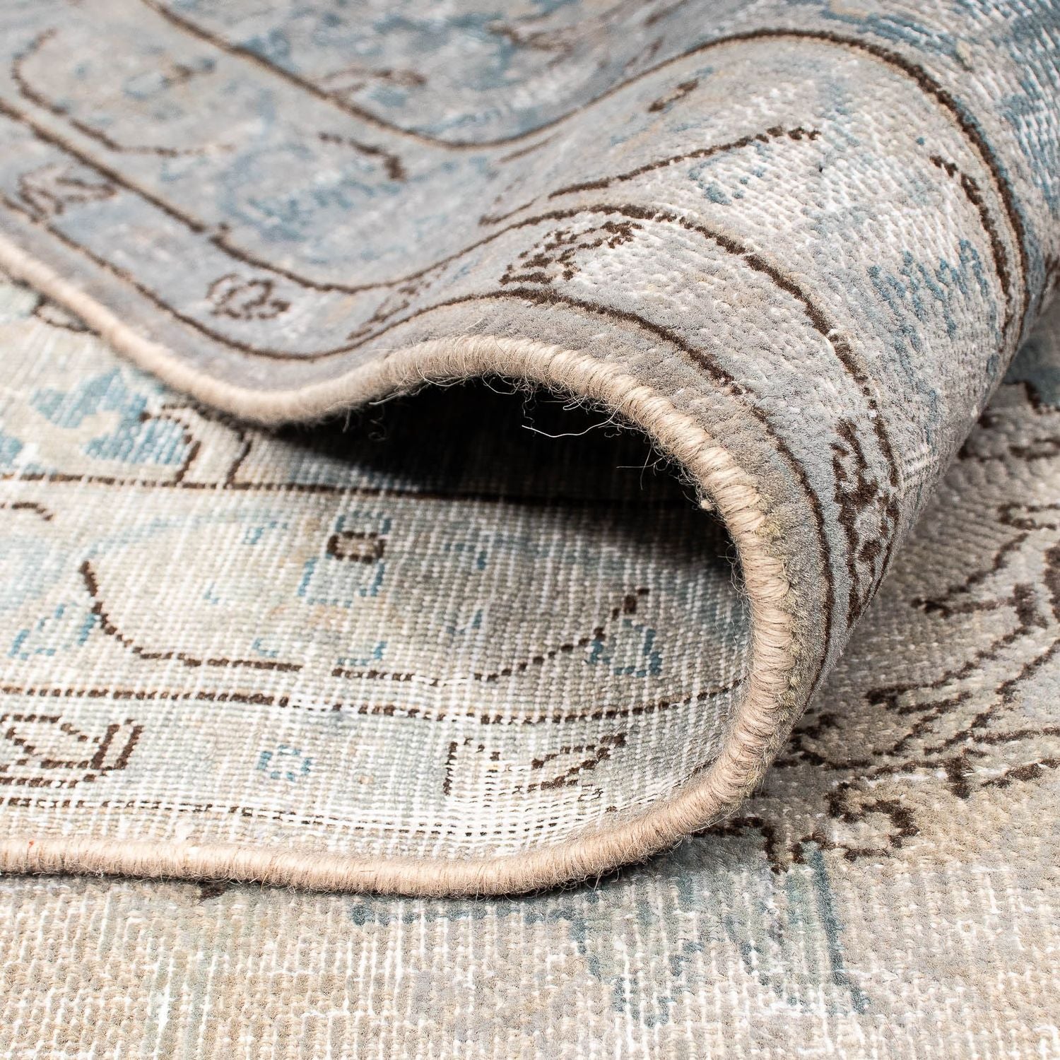 Tappeto vintage - 389 x 290 cm - grigio