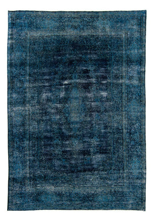 Tappeto vintage - 384 x 293 cm - blu scuro