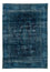 Tappeto vintage - 384 x 293 cm - blu scuro