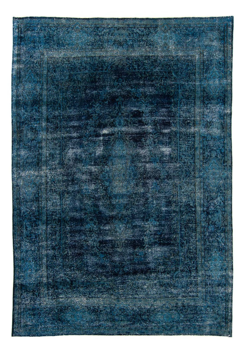 Tappeto vintage - 384 x 293 cm - blu scuro