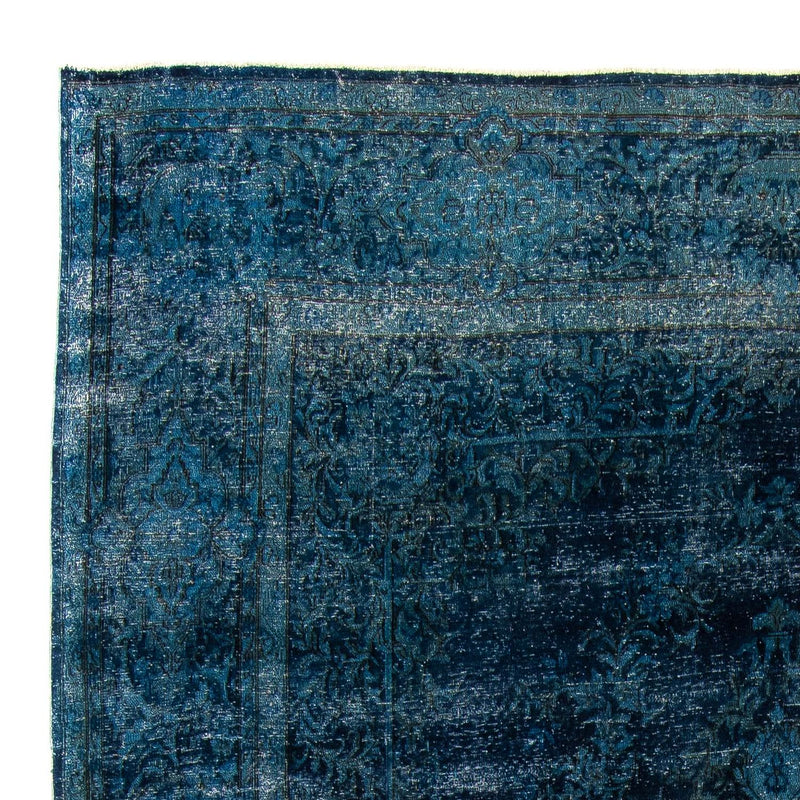 Tappeto vintage - 384 x 293 cm - blu scuro