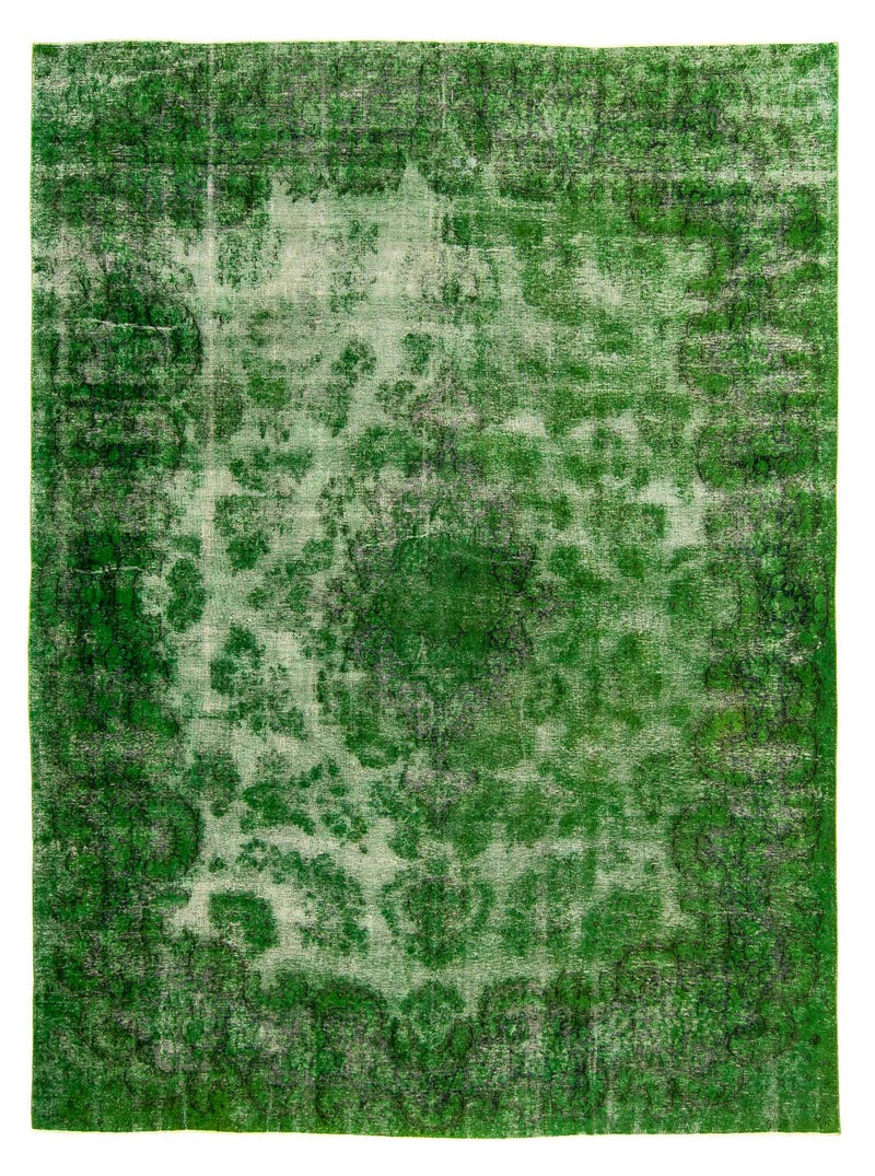 Tappeto vintage - 392 x 294 cm - verde