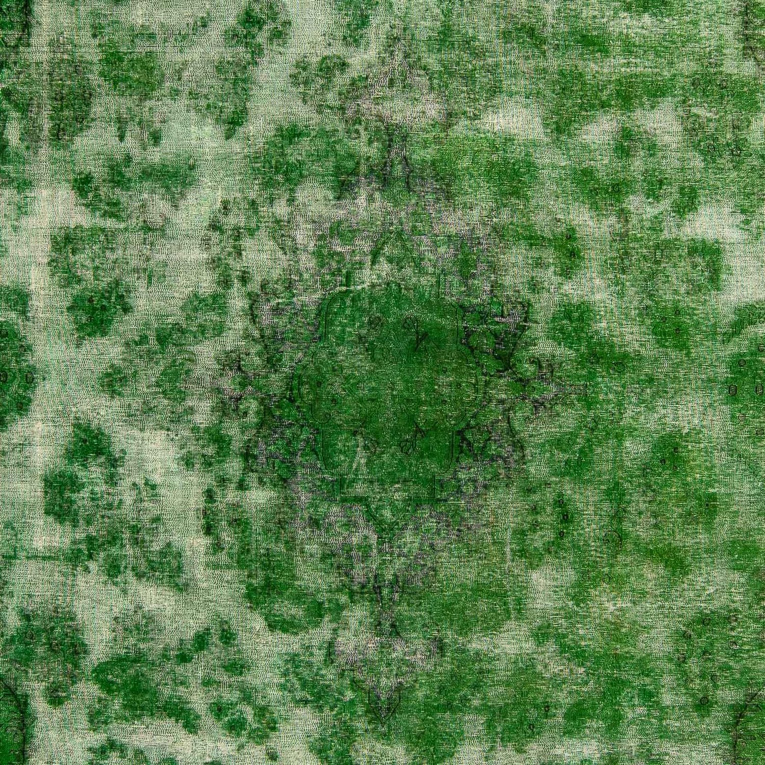 Tappeto vintage - 392 x 294 cm - verde