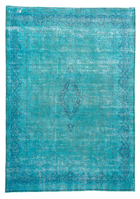 Tappeto vintage - 395 x 295 cm - blu