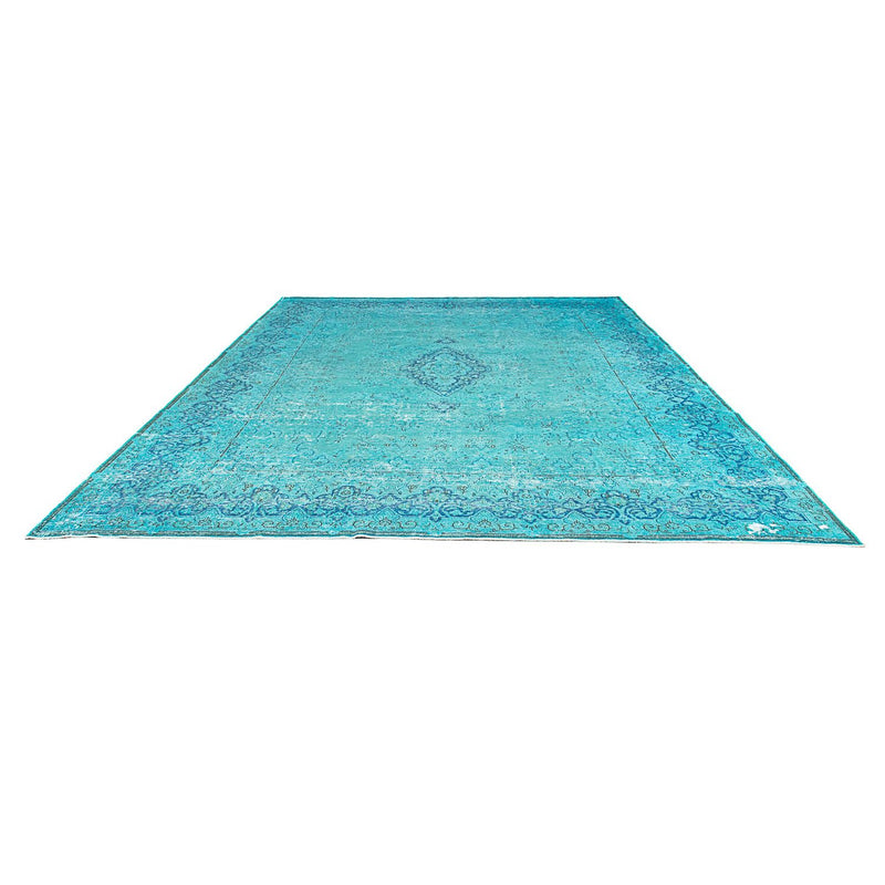 Tappeto vintage - 395 x 295 cm - blu