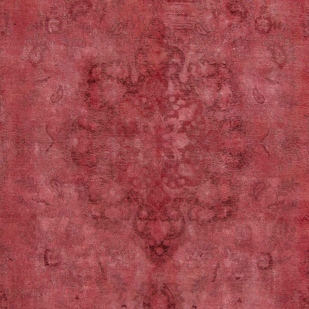 Tappeto vintage - 383 x 285 cm - rosso scuro
