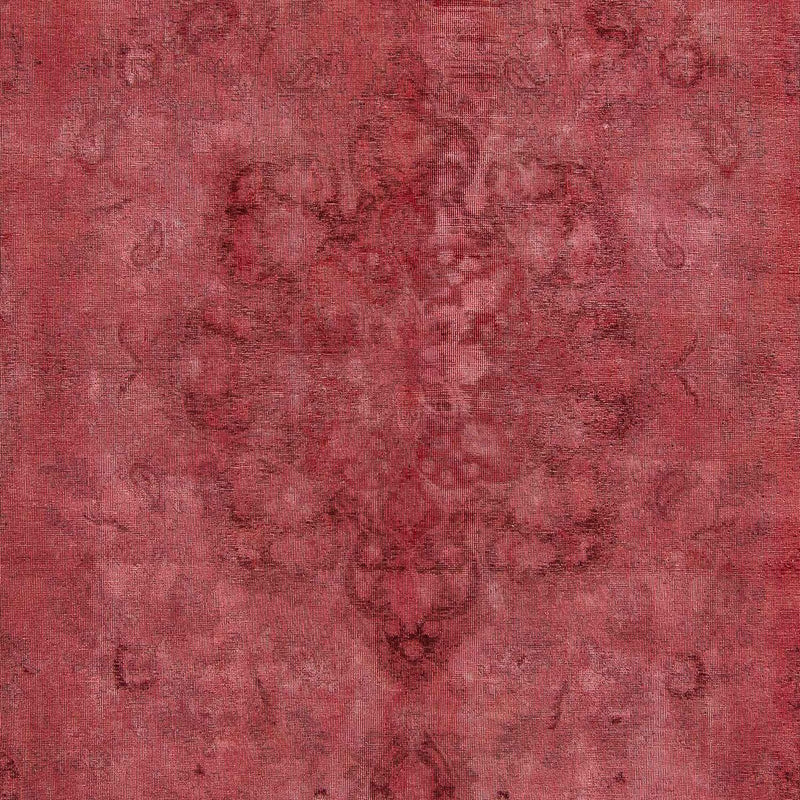 Tappeto vintage - 383 x 285 cm - rosso scuro