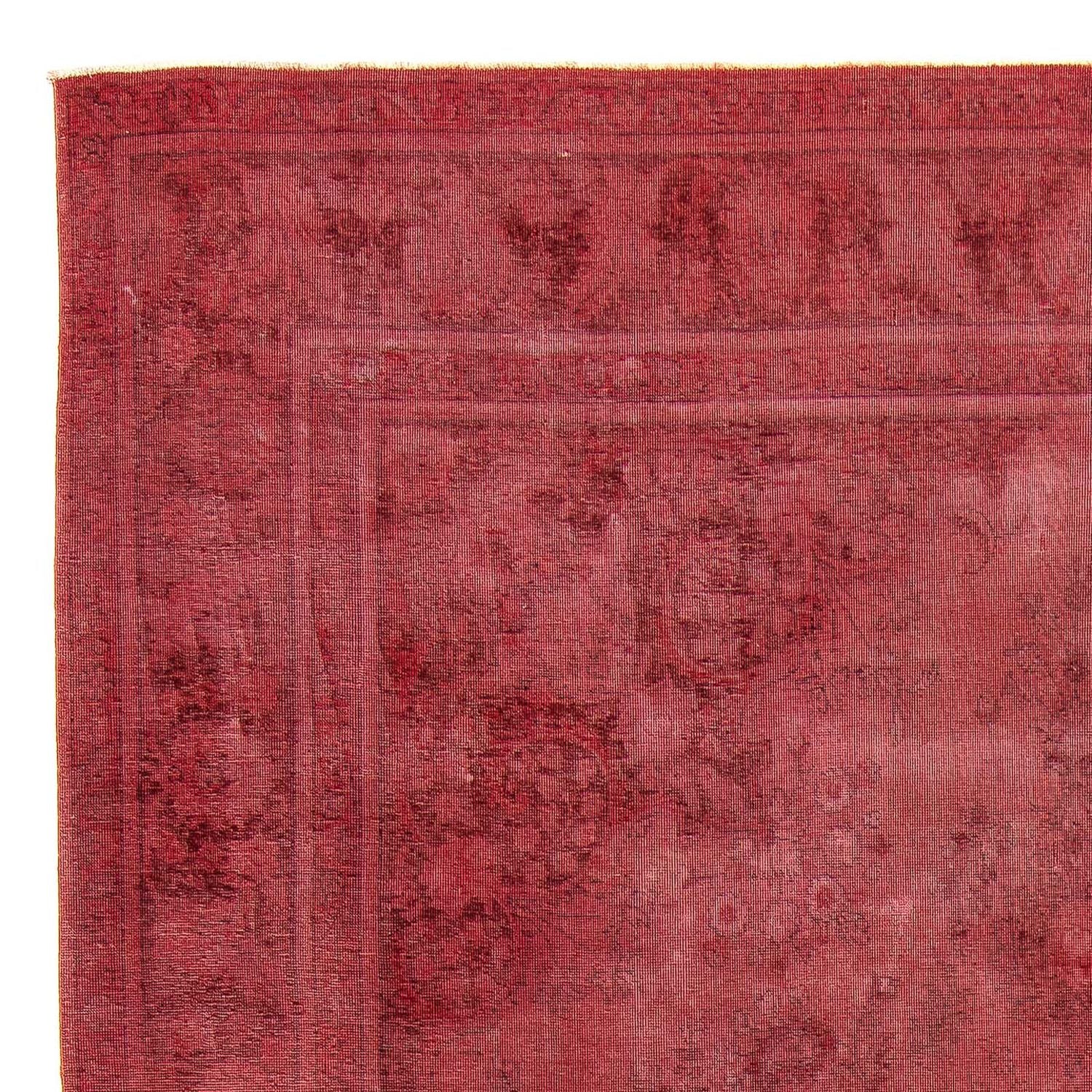 Tappeto vintage - 383 x 285 cm - rosso scuro