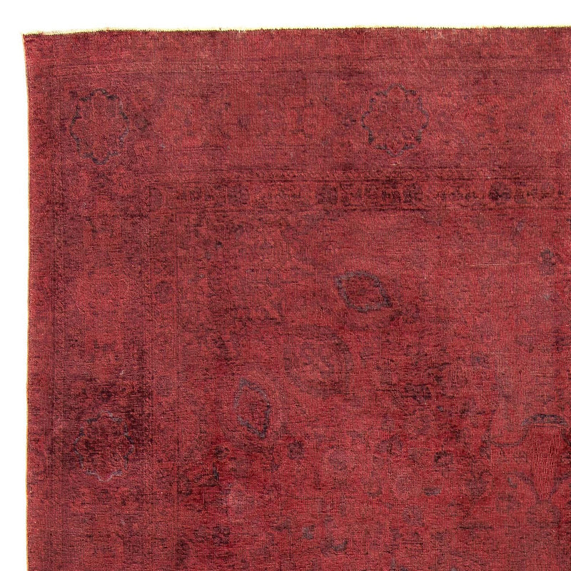 Tappeto vintage - 393 x 285 cm - rosso scuro