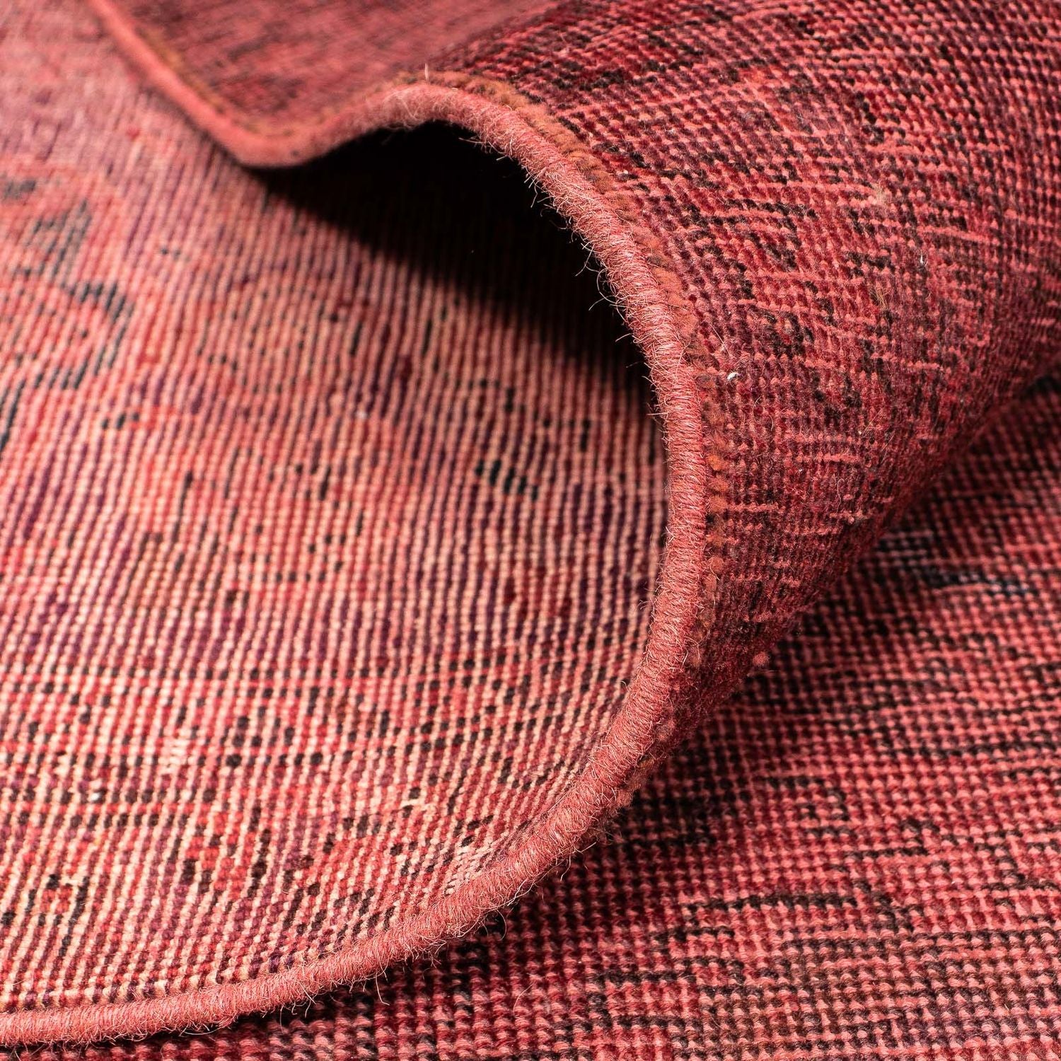 Tappeto vintage - 393 x 285 cm - rosso scuro