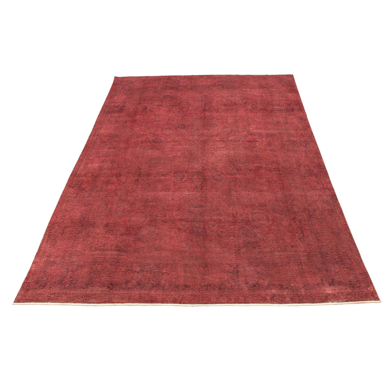 Tappeto vintage - 393 x 285 cm - rosso scuro