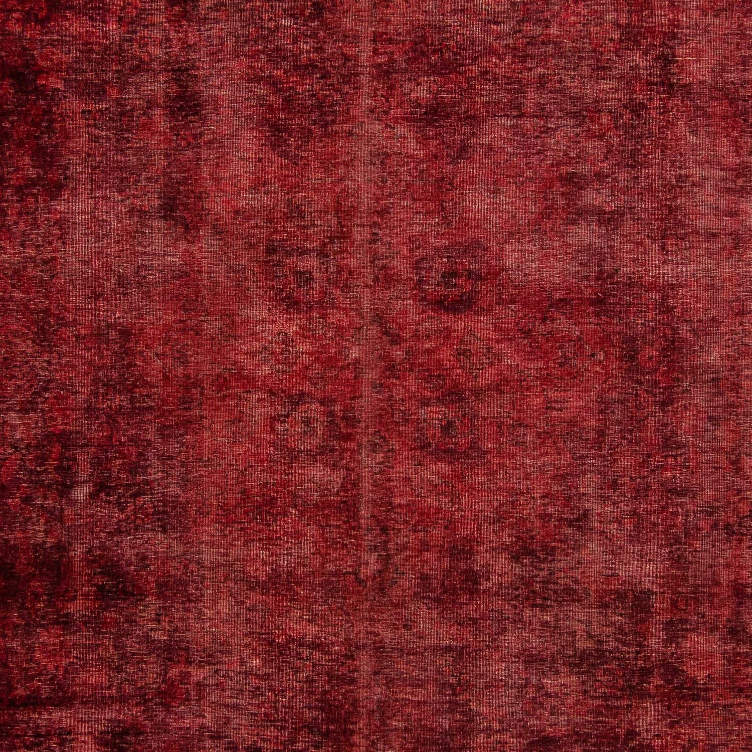 Tappeto vintage - 398 x 300 cm - rosso scuro