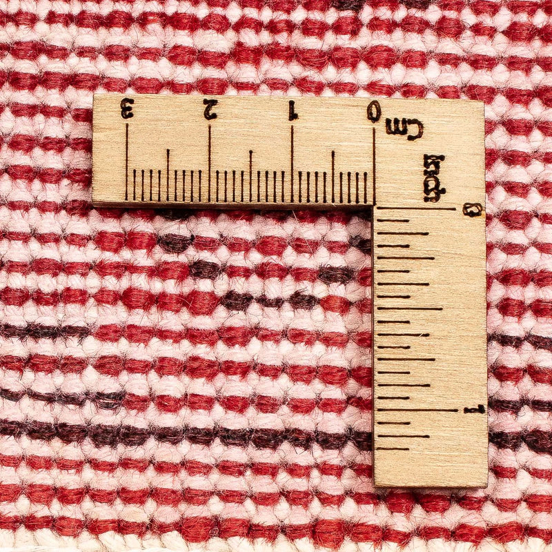 Tappeto di design - 210 x 156 cm - rosso scuro