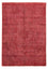 Tappeto di design - 210 x 156 cm - rosso scuro