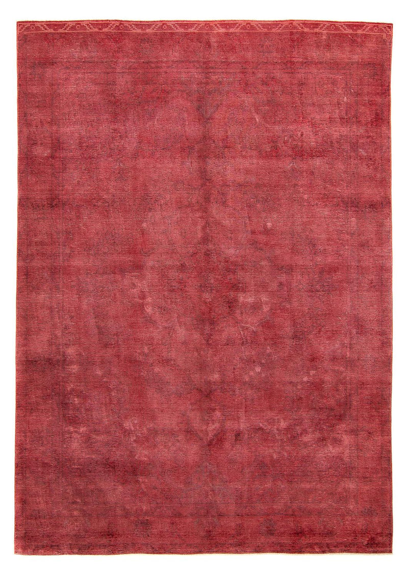 Tappeto di design - 210 x 156 cm - rosso scuro