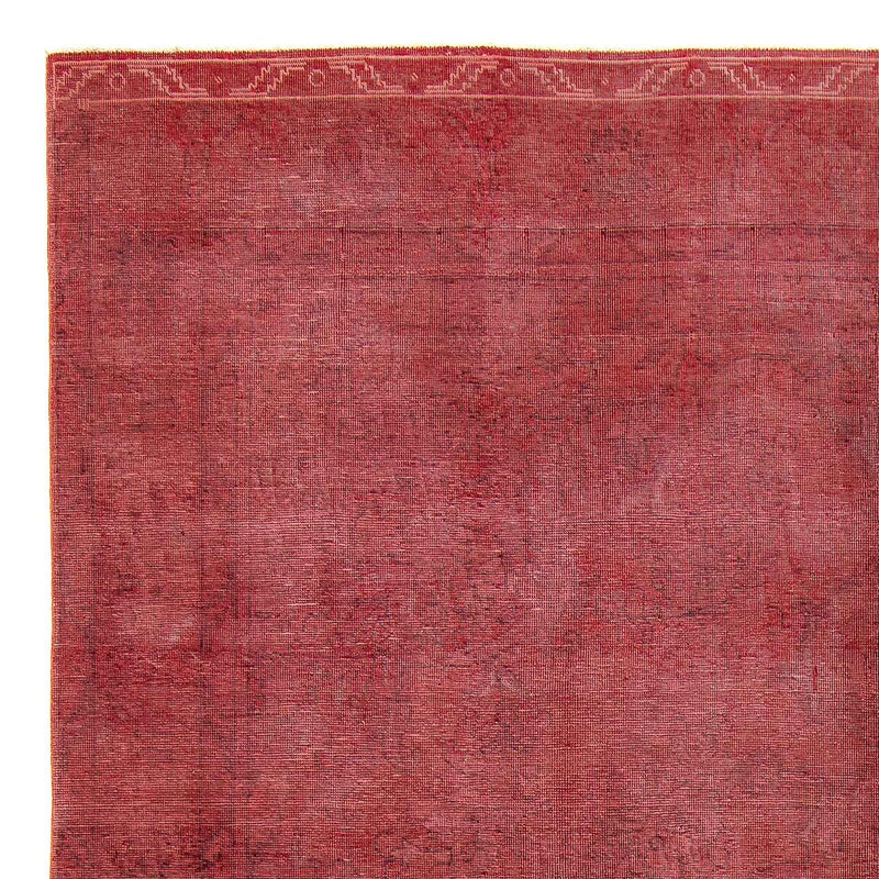 Tappeto di design - 210 x 156 cm - rosso scuro