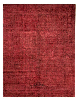 Tappeto vintage - 401 x 302 cm - rosso scuro
