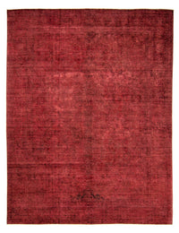 Tappeto vintage - 401 x 302 cm - rosso scuro