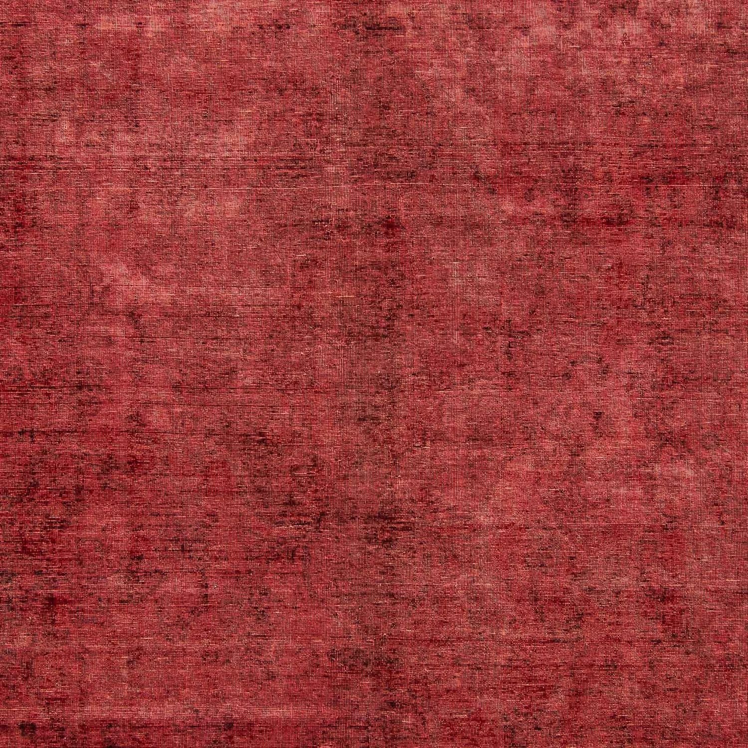 Tappeto vintage - 401 x 302 cm - rosso scuro
