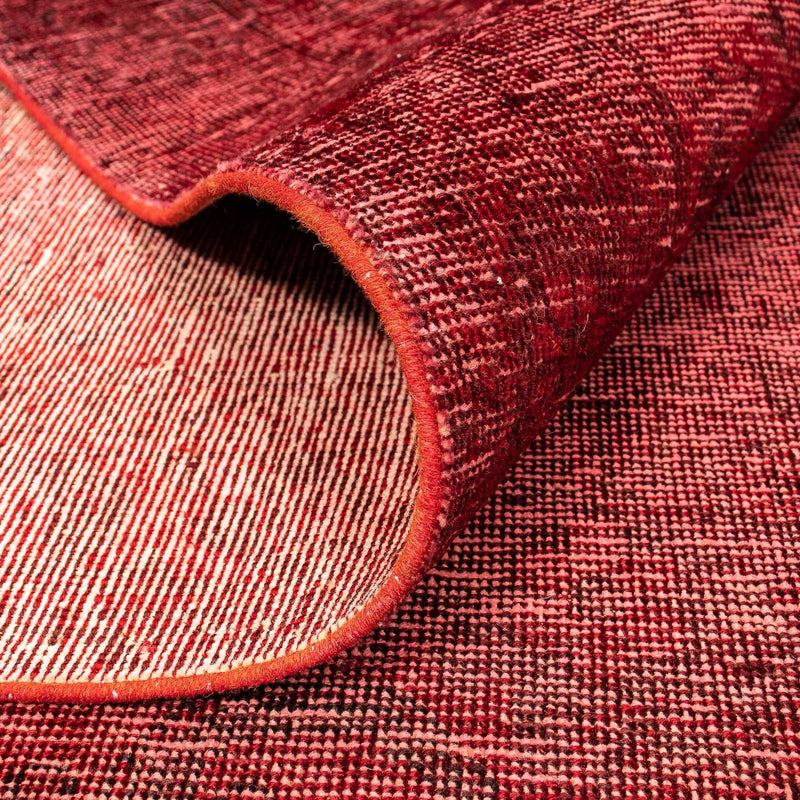 Tappeto vintage - 401 x 302 cm - rosso scuro