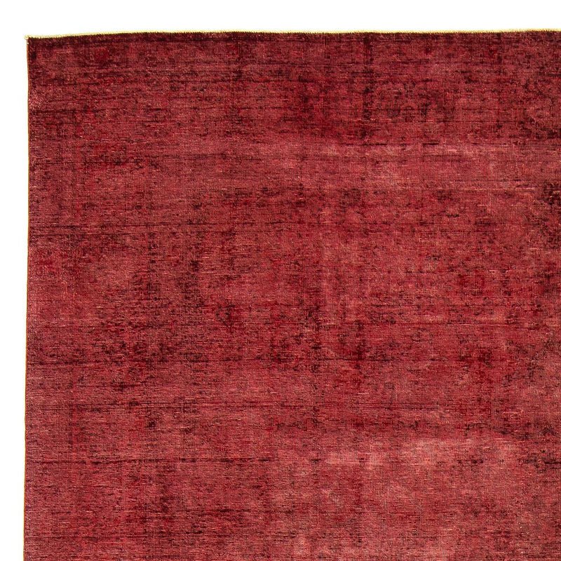 Tappeto vintage - 401 x 302 cm - rosso scuro