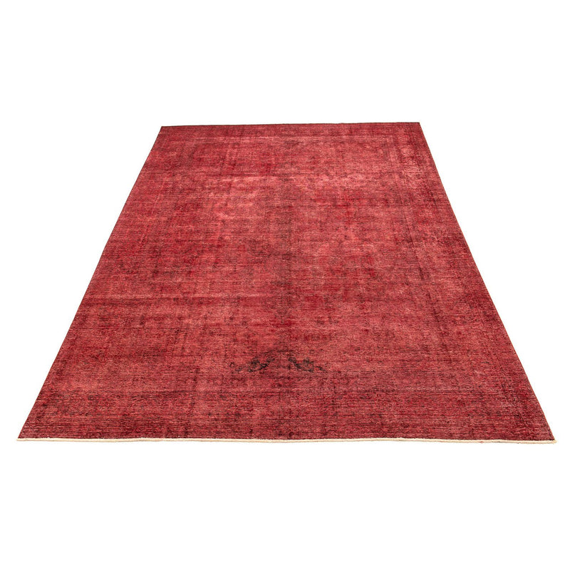Tappeto vintage - 401 x 302 cm - rosso scuro