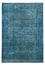 Tappeto vintage - 404 x 290 cm - blu scuro
